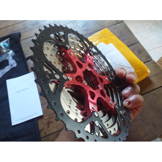 เฟืองหลังจักรยาน 8/9/10/11/12 Speed เฟืองจักรยาน MTB 32T/36T/40T42T/46T/50T/52T เข้ากันได้ SHIMANO/SRAM - รูปที่ 7