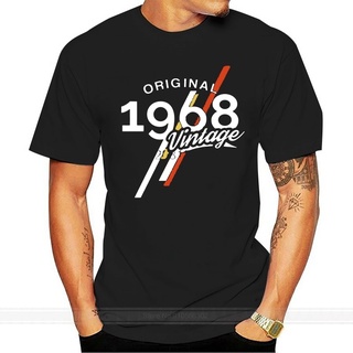 เสื้อยืดพิมพ์ลายแฟชั่น เสื้อยืดลําลอง แขนสั้น คอกลม พิมพ์ลาย 1968 Classic 50 ปี 50 ปี ใส่สบาย สไตล์วินเทจ ของขวัญวันพ่อ