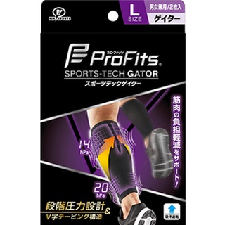 ProFits Sports Tech Gator ทุกเพศ / PIP / สำหรับกีฬา / ถุงเท้าแรงดัน / ส่งตรงจากประเทศญี่ปุ่น