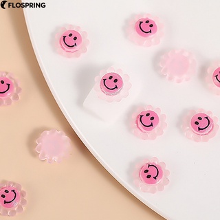 flospring Various Styles Nail Art Jewelry Nail Art Decoration Smiley-Sunflower Exquisite for Daily Use