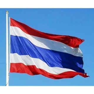 ธงชาติ ธงชาติไทย เสาธง 20*30 40*60 60*90 80*120 90*135 120*180 150*225 200*300 ซม ธงประดับ .ธงราว ธงเสาธง ธงไตรรงค์