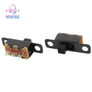 🔧50 Pcs ON/ON 2 Position 1P2T SPDT Mini Panel Slide Switch