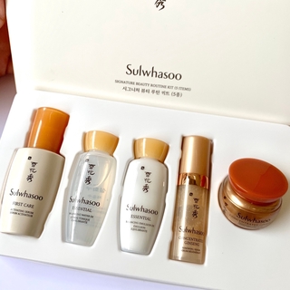 Sulwhasoo Signature Beauty Routine Kit (5 items) ชุดบำรุงผิวพื้นฐาน (แพ็คเกจใหม่)แท้ 1 0 0 %