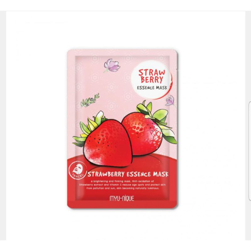 MYU NIQUE Strawberry essence mask