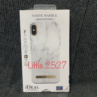 iDEAL of Sweden Case iPhone X (White Marble)  เคสไอโฟน X