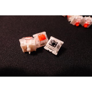 [Silent Linear] สวิตช์ Gateron Silent Red RGB, Gateron Silent Black RGB สวิตช์คีย์บอร์ดเงียบ มีบริการ Lube