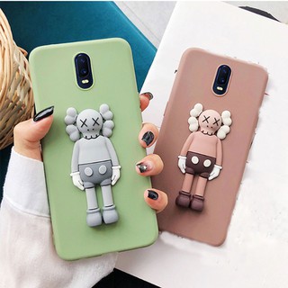 Oppo A39 A59 A71 A73 A83 A3 A7 F9 Realme 5 A31  A9 2020 3D Cute Cartoon Kaws Sesame Street Patterned Slim Soft TPU Silicon Case