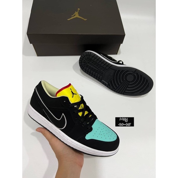 Nike Air Jordan 1 Low SE PARIS NEON (size40-45)Aurora Green