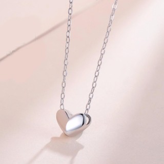 TANITTgemsสร้อยคอเงินแท้92.5%Sterling Silverจี้รูปหัวใจ