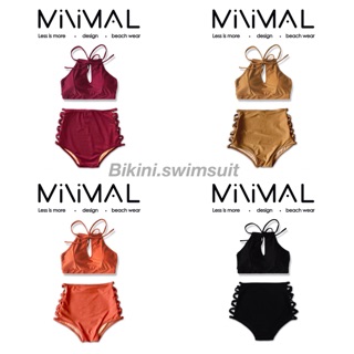 Mininal swimsuit ชุดว่ายน้ำผู้หญิง bikinivintage