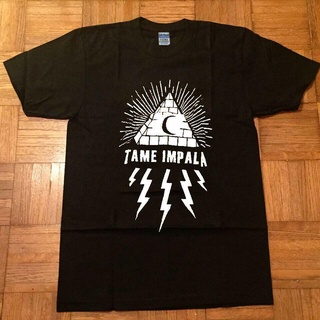 เสื้อยืดครอป [พร้อมส่ง] เสื้อยืดแขนสั้น พิมพ์ลาย Tame Impala พลัสไซซ์ ของขวัญวันเกิด สําหรับผู้ชาย S-5XL