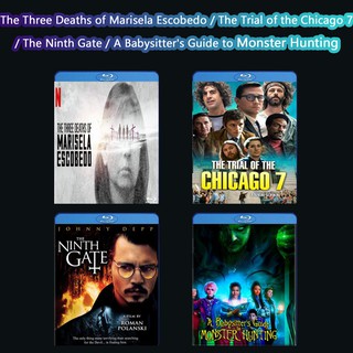 หนัง Bluray The Three Deaths of Marisela Escobedo / The Trial of the Chicago 7 / The Ninth Gate / A Babysitters Guide