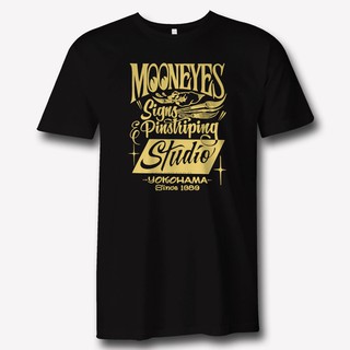 เสื้อยืดลายกราฟฟิก mooneyes Moon