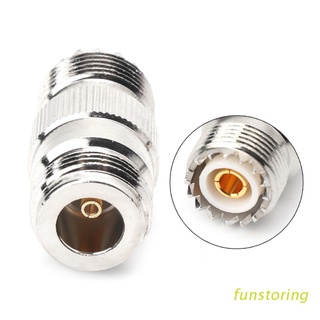 FUN RF Coaxial Adapter UHF Female To N Female PL259 SO239 UHFTo N Jack Connector