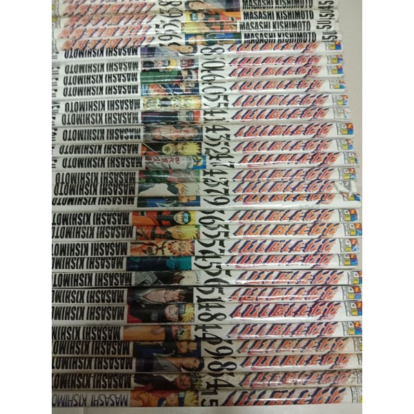 หนังสือการ์ตูนมือสอง นารูโตะ Naruto สันขาว