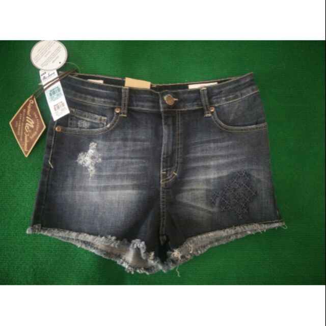 MASP718  สี ยีนส์
MC jeans กางเกงขาสั้นหญิง