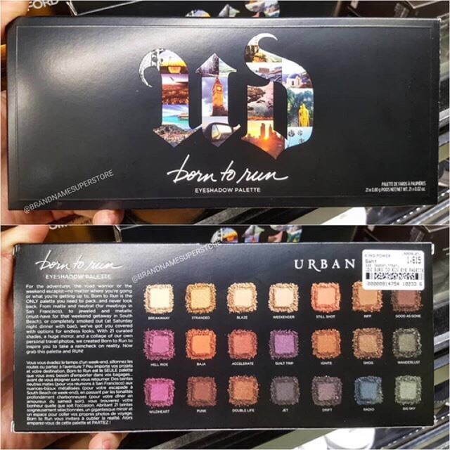 Urban decay born to run