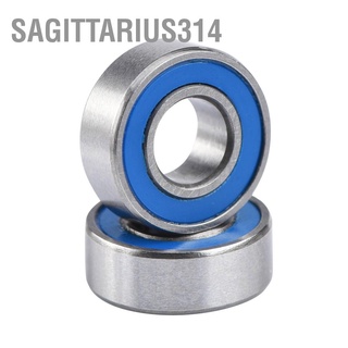 Sagittarius314 ตลับลูกปืนเม็ดกลม เหล็ก Mr115-2Rs ขนาดเล็ก 5X11X4 มม. 10 ชิ้น