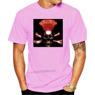 เสื้อยืดผู้ เสื้อยืด ลาย Krokus Headhunter Tour 83 S-5XL