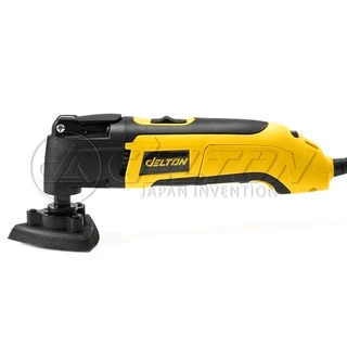 DELTON เครื่องตัด, ขัด, เซาะ Multifunction Tool เครื่องตัดเซาะปูนยาแนว ตัดกระเบื้อง ตัดไม้ 450W รุ่น IMT-450