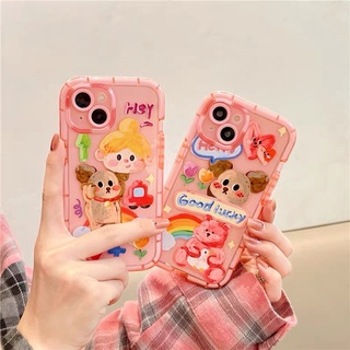 พร้อมส่งในไทย ✨ เคสโทรศัพท์ เคสมือถือ เคส TPU เรืองแสงผู้หญิง HEY TPU-C265  เรืองแสงหมาGood TPU -C266