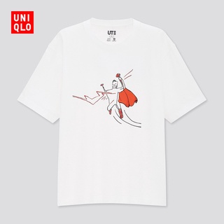 Uniqlo Basquiat X Wb เสื้อยืดแขนสั้น สําหรับผู้ชาย และผู้หญิง