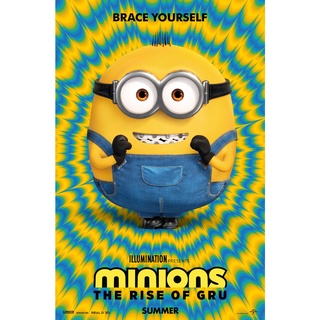 โปสเตอร์หนัง Minions มินเนี่ยน ภาพยนตร์แอนิเมชั่น Movie Poster ภาพติดผนัง ตกแต่งบ้าน รูปติดห้อง ของสะสม ร้านคนไทย