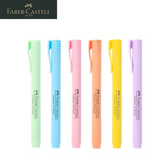 ปากกาเน้นข้อความสีพาสเทล Faber-Castell Textliner 38