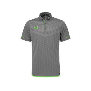 WARRIX SPORT เสื้อโปโลแขนสั้น WA-3318N (EG เทา-เขียว)