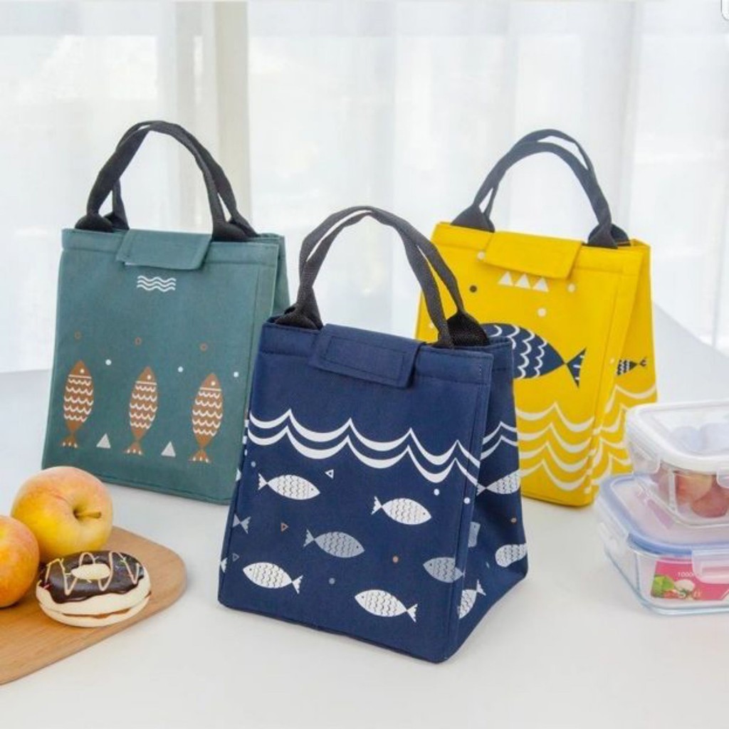 M KITCHEN 165 กระเป๋าเก็บอุณหภูมิ ร้อนเย็น ใส่กล่องอาหาร (C6)