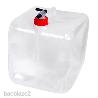 [BAOBLAZE2] Drinking Foldable Water Bucket Bottle Container for Outdoor Camping Car