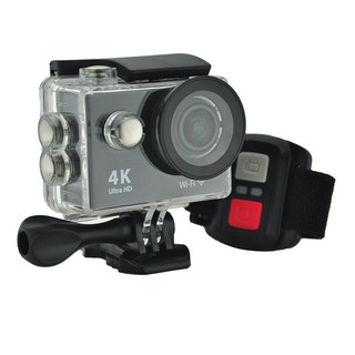 กล้องกันน้ำ ถ่ายใต้น้ำ ชัดจริง  Sport camera Action camera 4K Ultra HD waterproof WIFI (รับประกัน1เดือน)