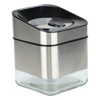 ขวดโหลแก้ว เหลียม ฝากด/เกลียว SLOPE 0.5 ลิตร  GLASS CANISTER SLOPE 0.5L