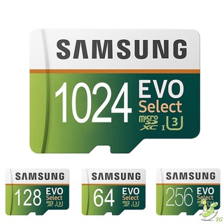  Samsung EVO White Green Memory Card 16/32/64/128/256GB 1T High Speed Storage Portable Durable for Game Saves