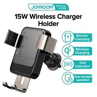 Joyroom Gravity 15W แท่นชาร์จโทรศัพท์ในรถยนต์ แบบไร้สาย พร้อมที่ชาร์จ QI