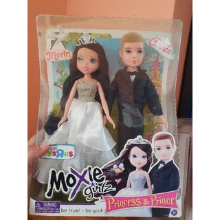 **กล่องไม่สวย** Moxie Girls Princess &amp; Prince Set Merin and Chance Dolls Bride Groom 414551 #8#