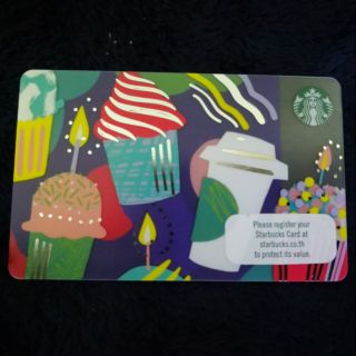 STARBUCKS Thailand 2018  -​ Gift Card Happy Birthday