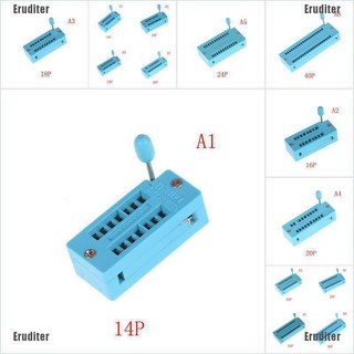ซ็อกเก็ตทดสอบไอซี Zif 14 16 18 20 24 28 32 40 Pin