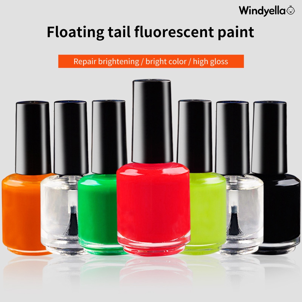 สีทาทุ่นลอยน้ำ เรืองแสง ขนาด 15 มล. สําหรับทาสีทุ่นลอยน้ำ