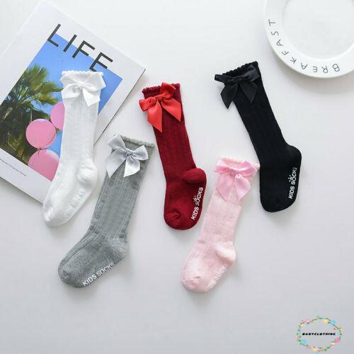 ღwsvღtoddler Baby Girl Knee High Long Soft Warm Tights Socks