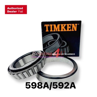 ลูกปืนเตเปอร์ 598/592A Timken ตลับลูกปืนคุณภาพ ราคาเป็นธรรม รับประกันแท้ วงนอก 152 mm. รูใน 92 mm. ความหนา 42 mm.