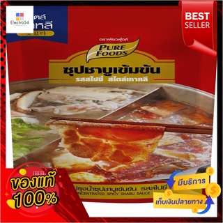 PF ซอสปรุงน้ำซูปชาบูเข้มข้นรสสไปซี่100ก.PF CONCENTRETED SPICY SHABU SAUCE 100G.