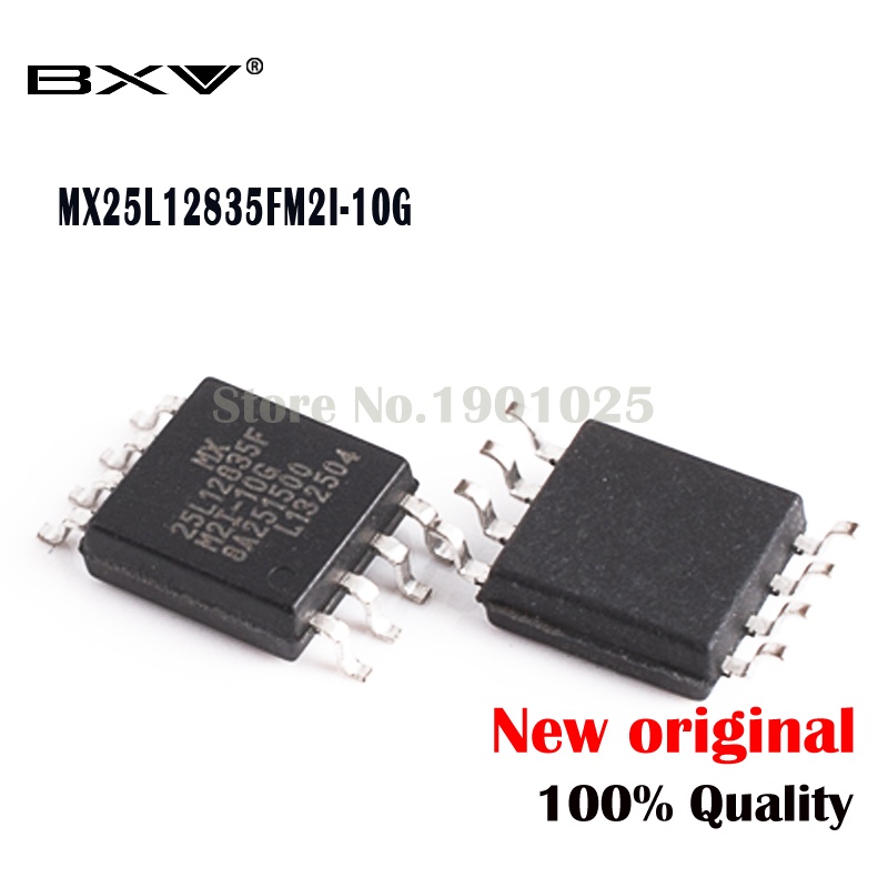 2PCS MX25L12835FM2I-10G MX25L12835FM2I 25L12835FM2I-10G MX25L12835F MX25L12835 25L12835F SOP-8 ใหม่เ