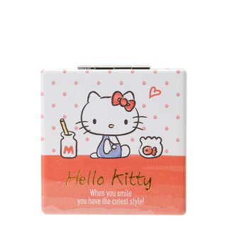 SANRIO กระจก Hello Kitty สีหลากสี อุปกรณ์อื่นๆ แปรง อุปกรณ์แต่งหน้า เครื่องสำอาง ความงาม