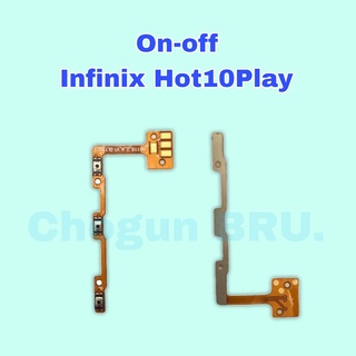 แพรสวิต ปิด-เปิด Infinix Hot10 Play , On-off อินฟินิกซ์ , สินค้าดีมีคุณภาพ  สินค้าพร้อมส่ง จัดส่งของทุกวัน✅