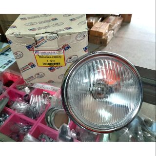 Suzuki A100 A100SR ไฟหน้าแบบเหล็กชุบ