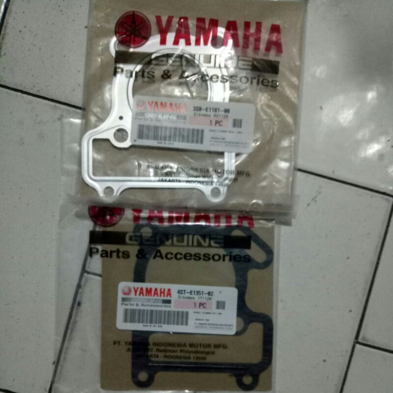 ปะเก็นหัวyamaha Jupiter Z, Vega R แท้ 4ST E1351 3S0 E1181