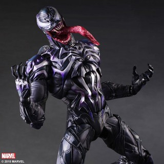 PLAY ARTS KAI : MARVEL UNIVERSE VARIANT PLAY ARTS KAI VENOM DESIGNED BY HITOSHI KONDO ของแท้100%