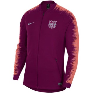 แท้ 100% Nike Official 2018-2019 FC Barcelona Anthem Jacket Deep Maroon Size M