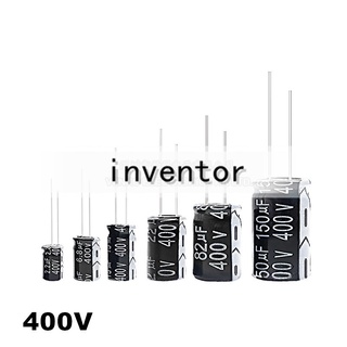 5pcs 400V Aluminum Electrolytic Capacitor 400V 22UF  400V 33UF 47UF 68UF 100UF 150UF